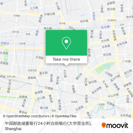 中国邮政储蓄银行24小时自助银行(大华营业所) map