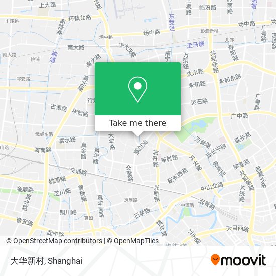 大华新村 map