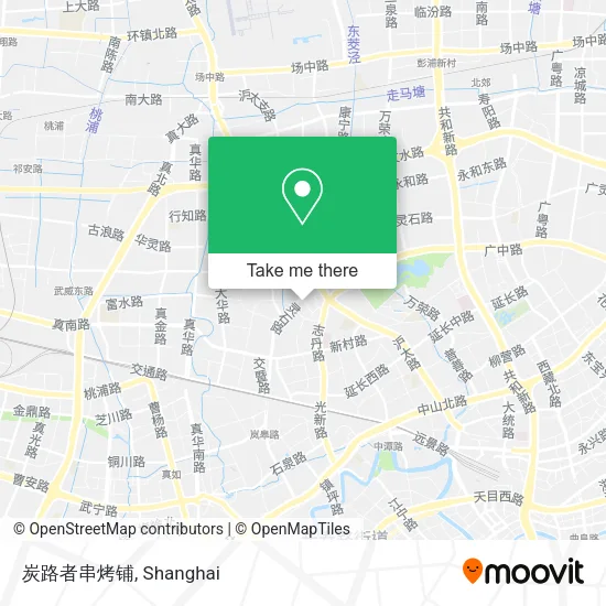 炭路者串烤铺 map