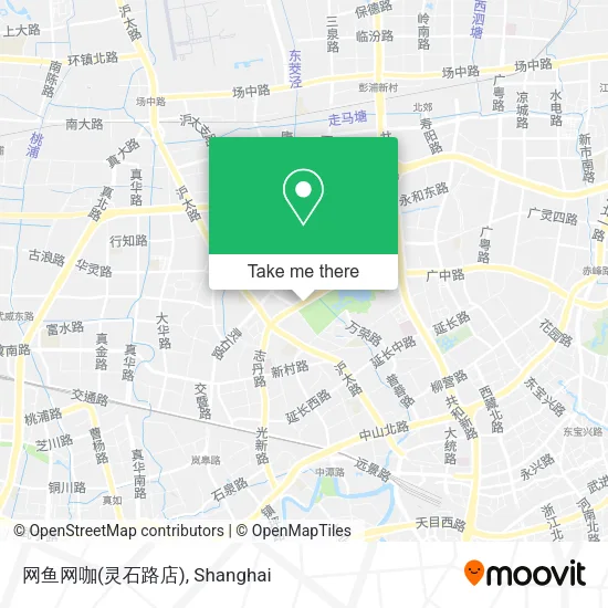 网鱼网咖(灵石路店) map