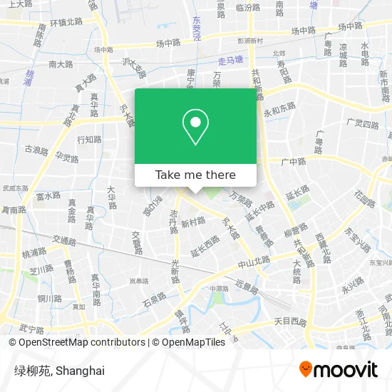 绿柳苑 map