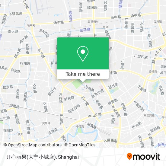 开心丽果(大宁小城店) map