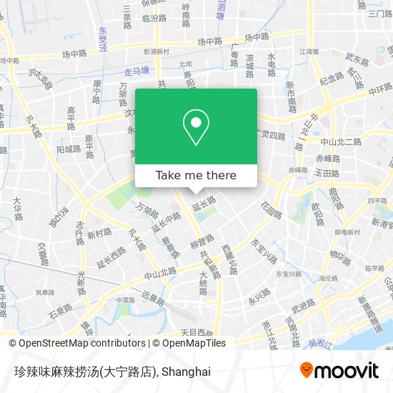 珍辣味麻辣捞汤(大宁路店) map