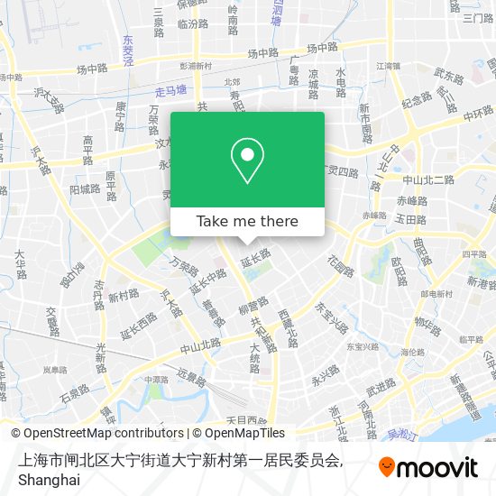 上海市闸北区大宁街道大宁新村第一居民委员会 map