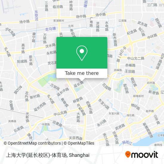 上海大学(延长校区)-体育场 map