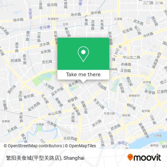 繁阳美食城(平型关路店) map