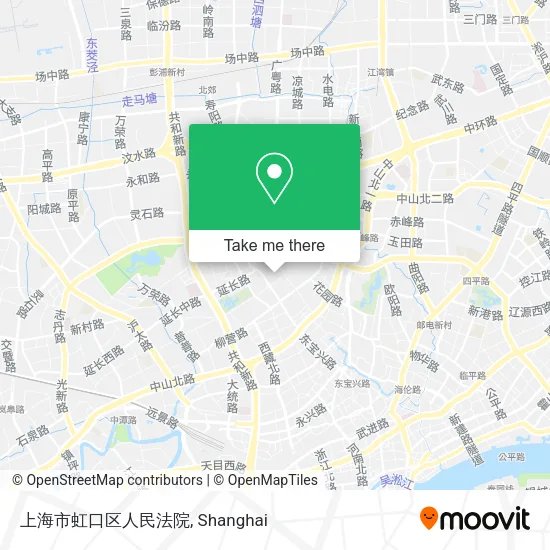 上海市虹口区人民法院 map