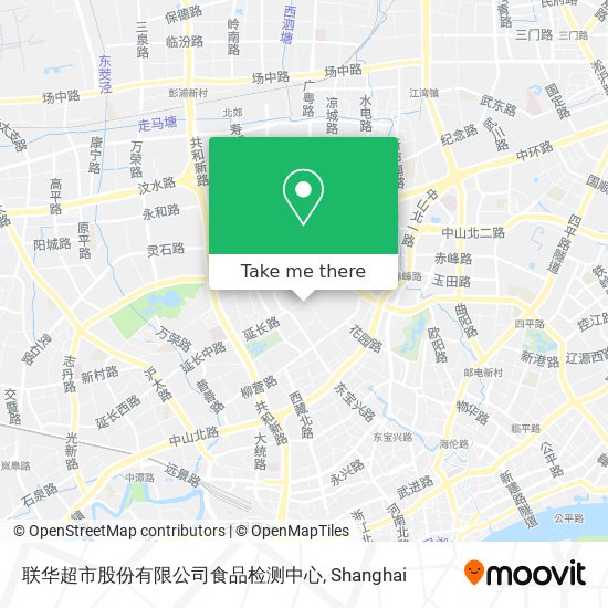 联华超市股份有限公司食品检测中心 map