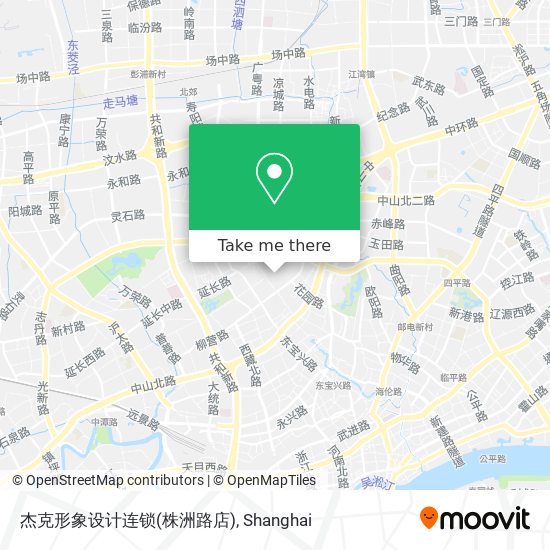 杰克形象设计连锁(株洲路店) map