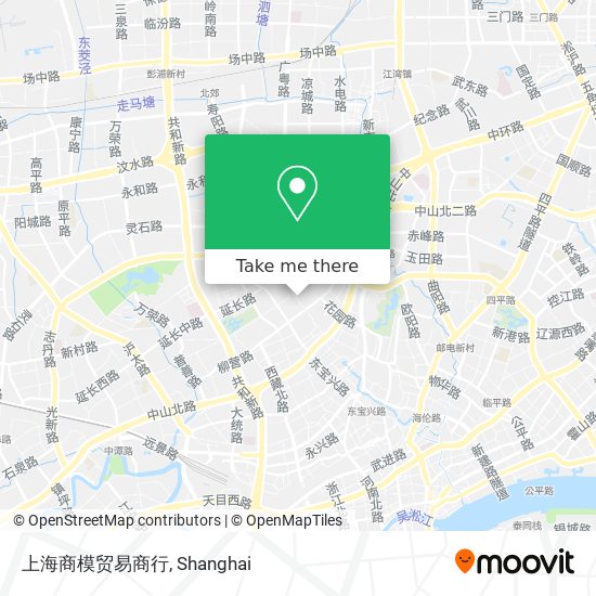 上海商模贸易商行 map