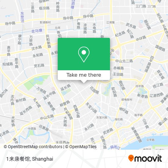 1来康餐馆 map