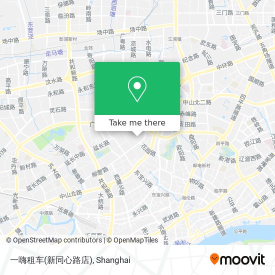 一嗨租车(新同心路店) map