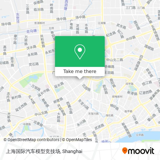 上海国际汽车模型竞技场 map