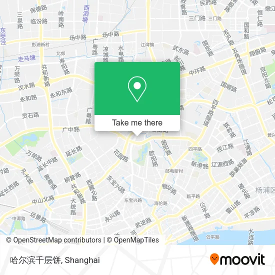 哈尔滨千层饼 map