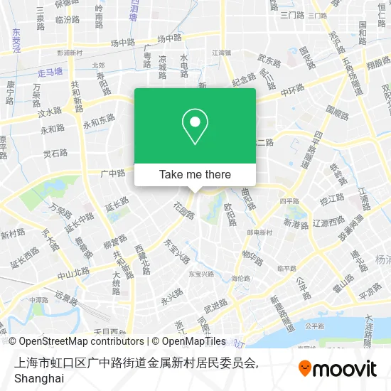 上海市虹口区广中路街道金属新村居民委员会 map