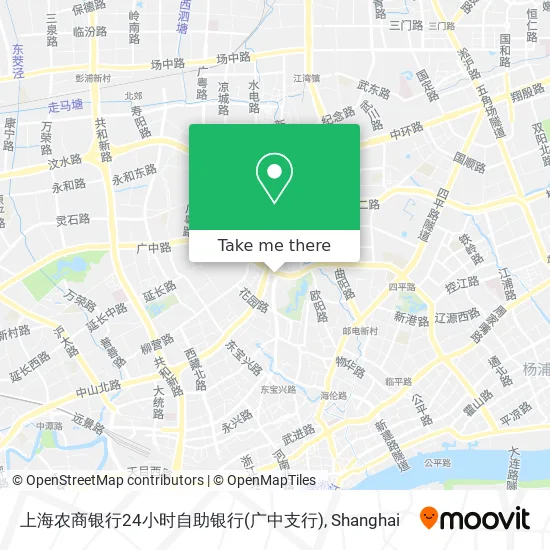 上海农商银行24小时自助银行(广中支行) map