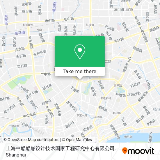 上海中船船舶设计技术国家工程研究中心有限公司 map