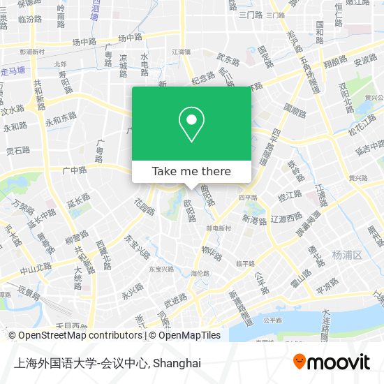 上海外国语大学-会议中心 map