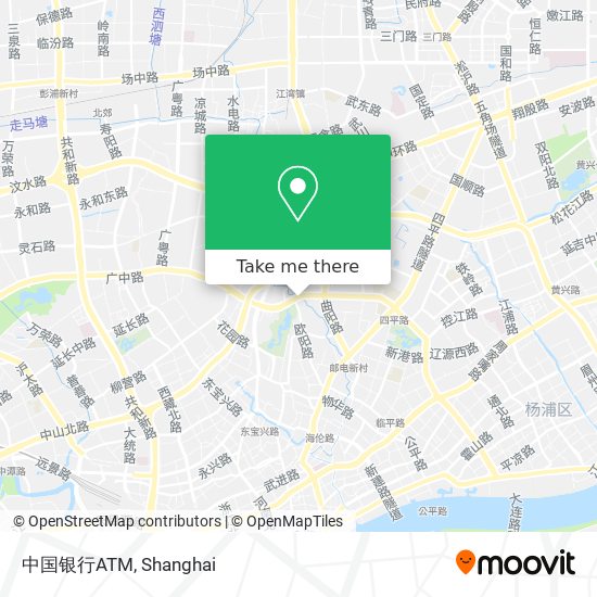 中国银行ATM map