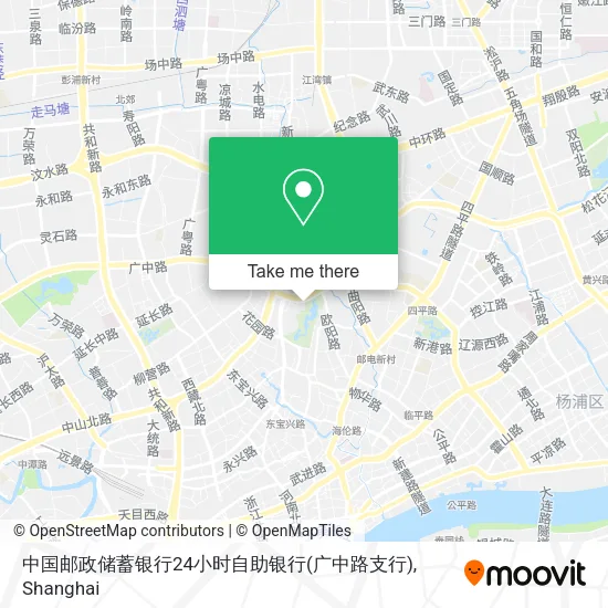 中国邮政储蓄银行24小时自助银行(广中路支行) map