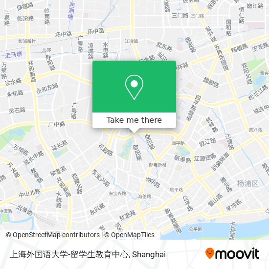 上海外国语大学-留学生教育中心 map