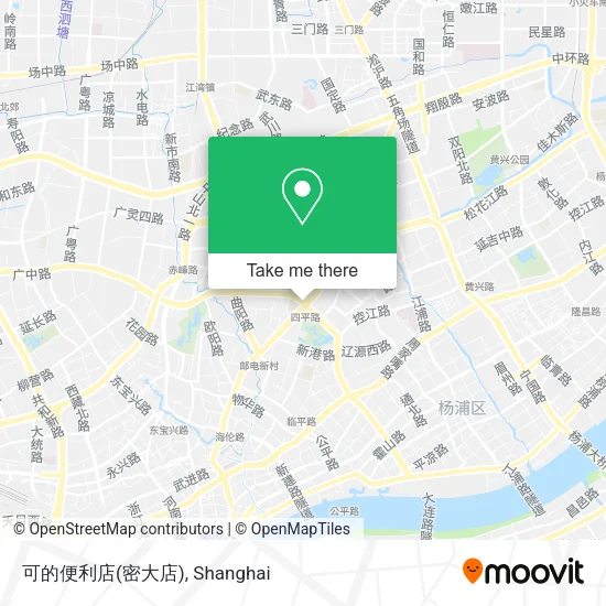 可的便利店(密大店) map