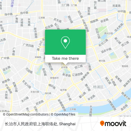 长治市人民政府驻上海联络处 map