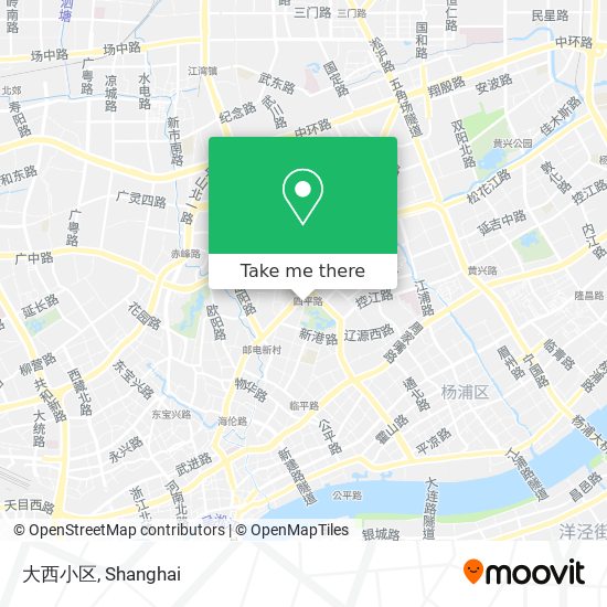 大西小区 map