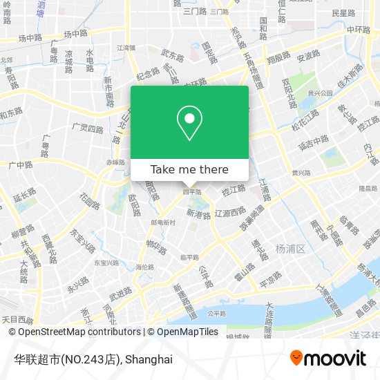 华联超市(NO.243店) map