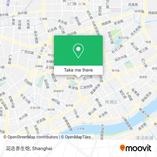 花语养生馆 map