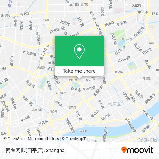 网鱼网咖(四平店) map