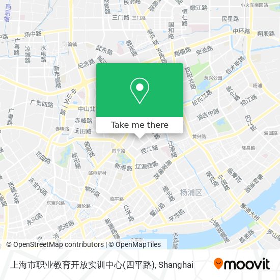 上海市职业教育开放实训中心(四平路) map