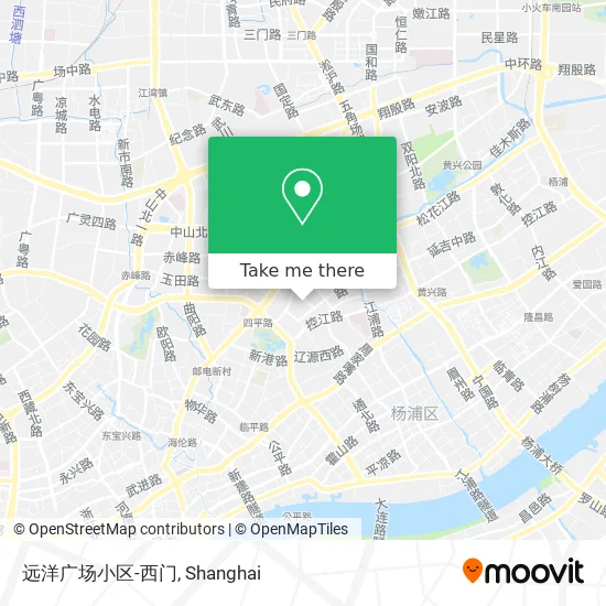 远洋广场小区-西门 map