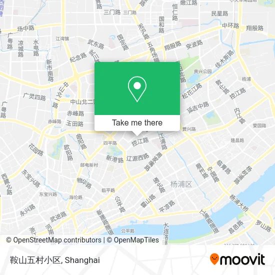 鞍山五村小区 map