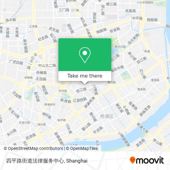 四平路街道法律服务中心 map