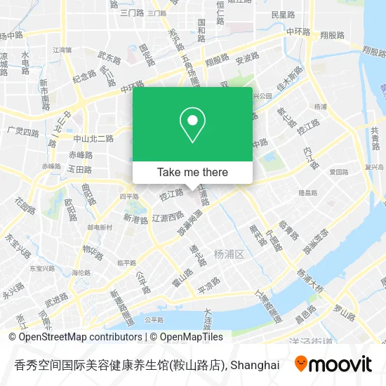 香秀空间国际美容健康养生馆(鞍山路店) map