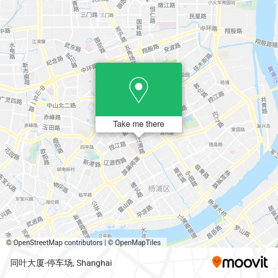 同叶大厦-停车场 map
