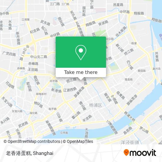老香港蛋糕 map