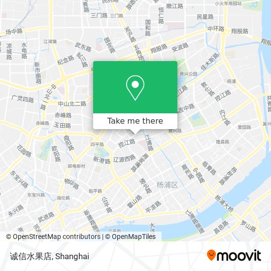 诚信水果店 map