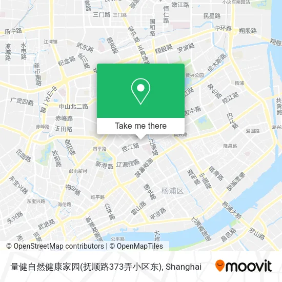 量健自然健康家园(抚顺路373弄小区东) map