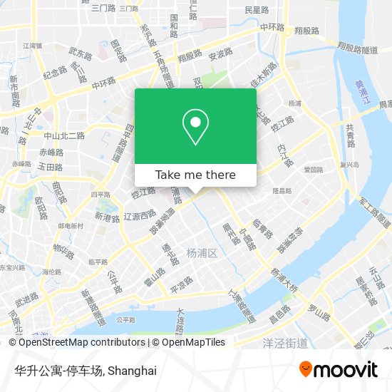 华升公寓-停车场 map