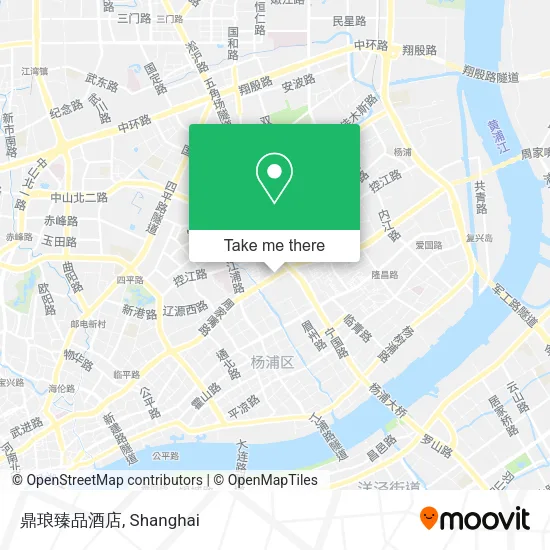 鼎琅臻品酒店 map
