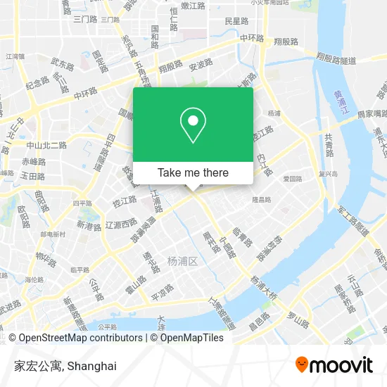 家宏公寓 map