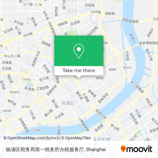 杨浦区税务局第一税务所办税服务厅 map