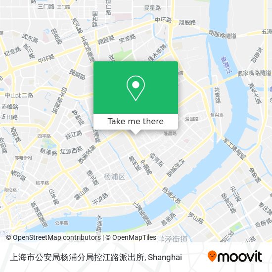 上海市公安局杨浦分局控江路派出所 map