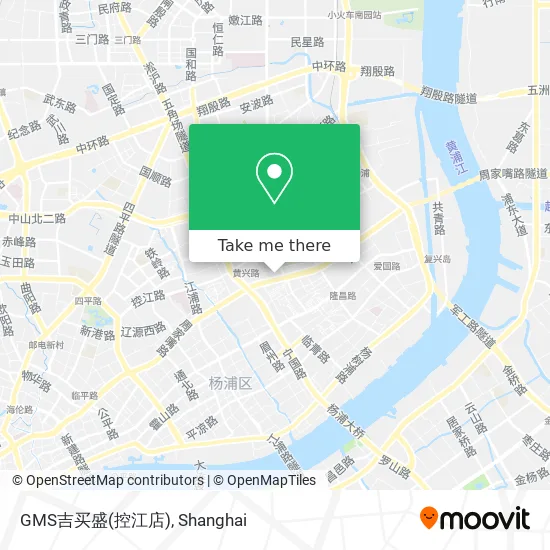GMS吉买盛(控江店) map