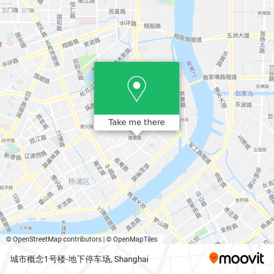 城市概念1号楼-地下停车场 map