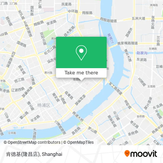 肯德基(隆昌店) map
