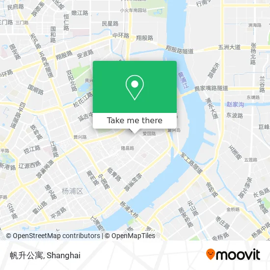 帆升公寓 map