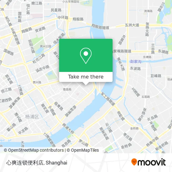 心爽连锁便利店 map